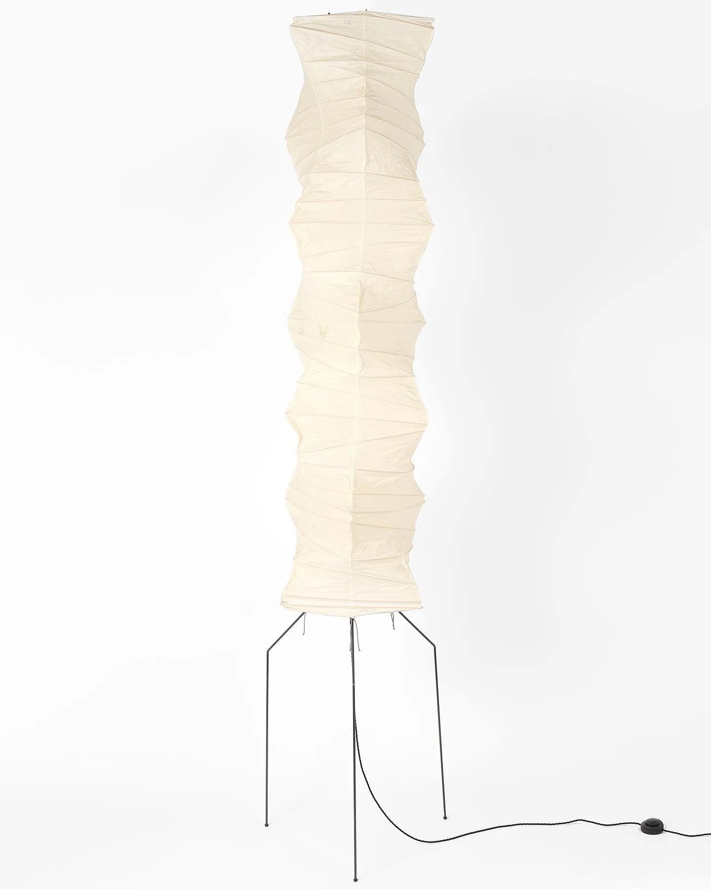 Kazumi Rice Paper Floor Lamp by OpalDwell Soft Ambient Glow OpalDwell