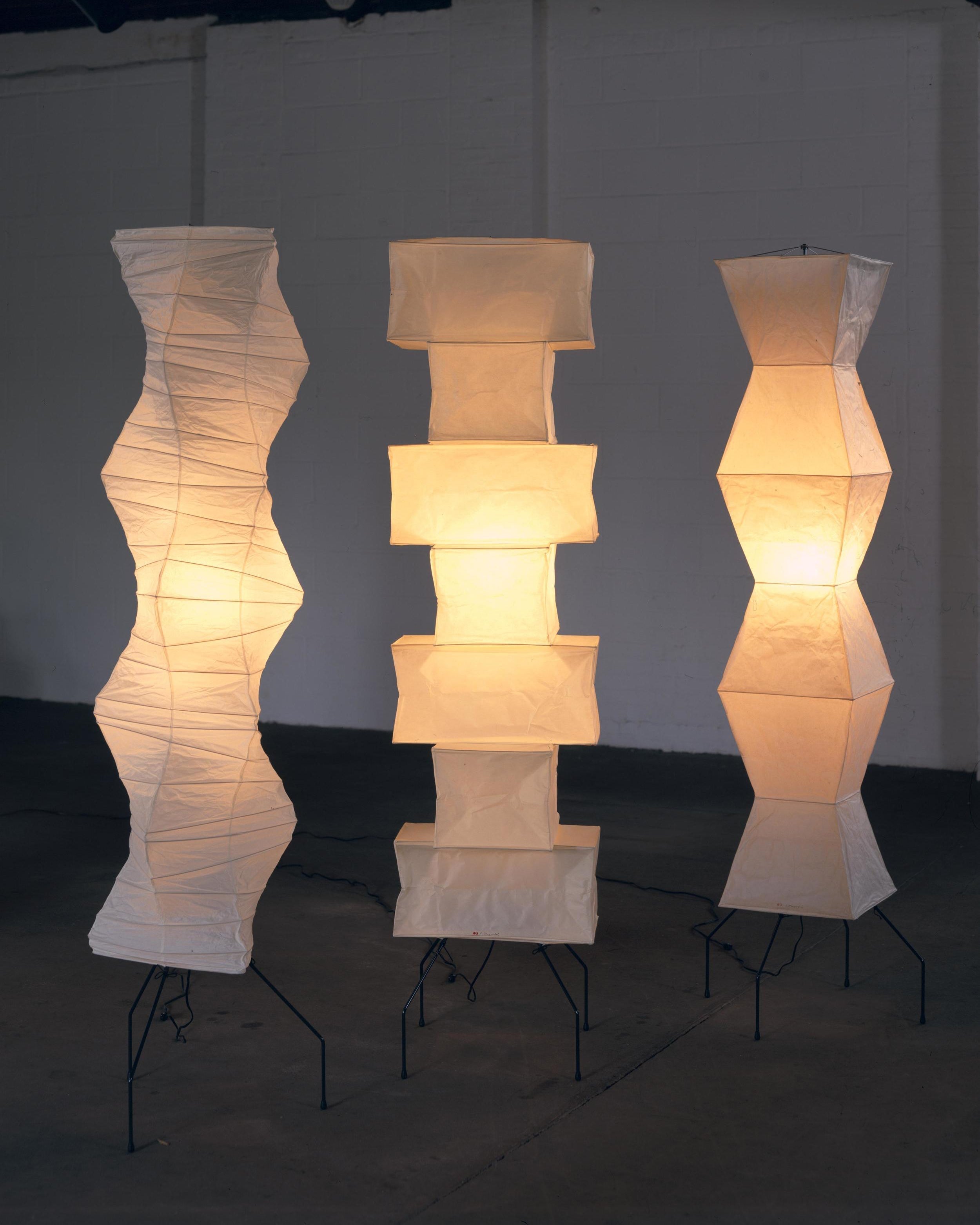 Kaze Rice Paper Floor Lamp - Japanese-Inspired Ambient Glow OpalDwell