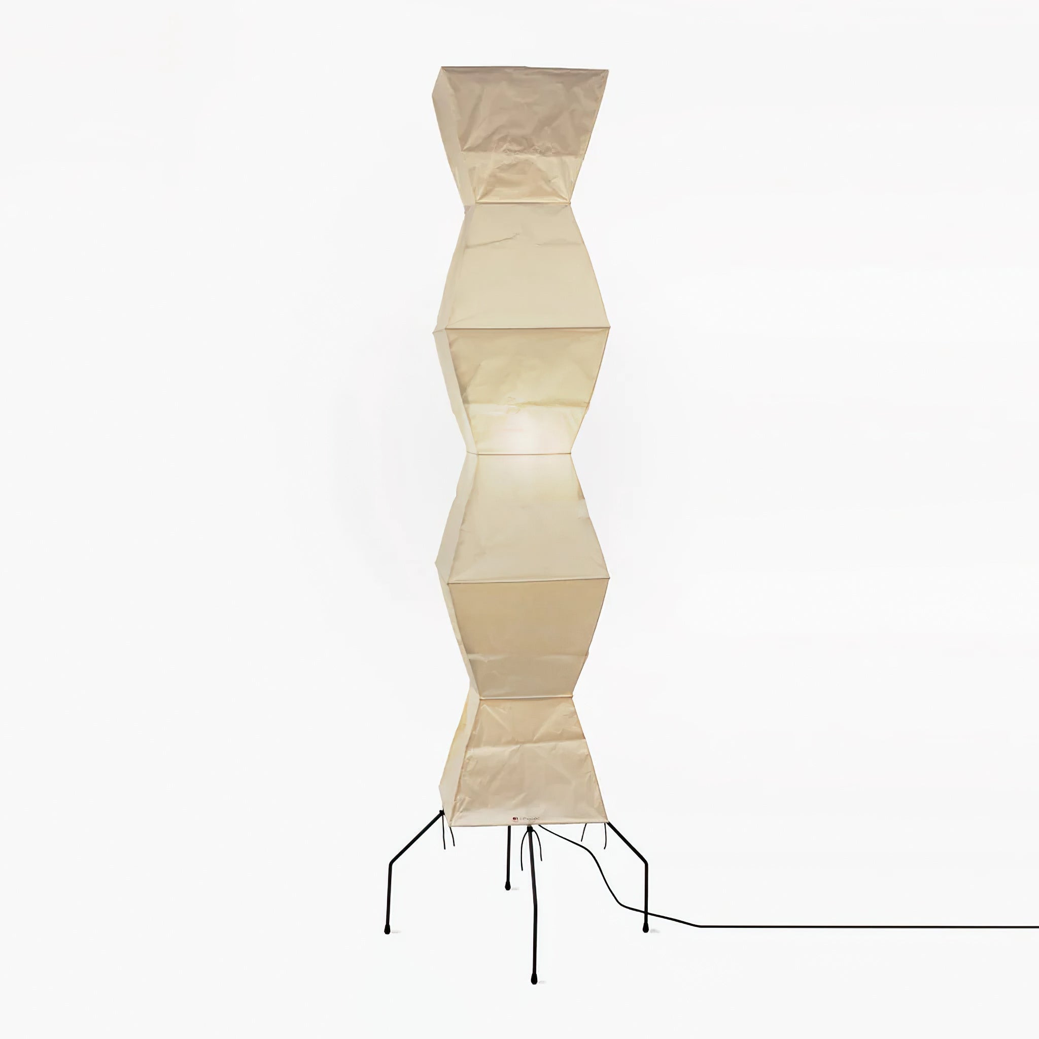 Kaze Rice Paper Floor Lamp - Japanese-Inspired Ambient Glow OpalDwell
