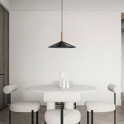 Quanta Cone Pendant Light With Soft Glow For Modern Spaces - OpalDwell
