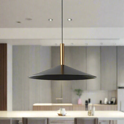 Quanta Cone Pendant Light With Soft Glow For Modern Spaces - OpalDwell