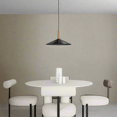 Quanta Cone Pendant Light With Soft Glow For Modern Spaces - OpalDwell