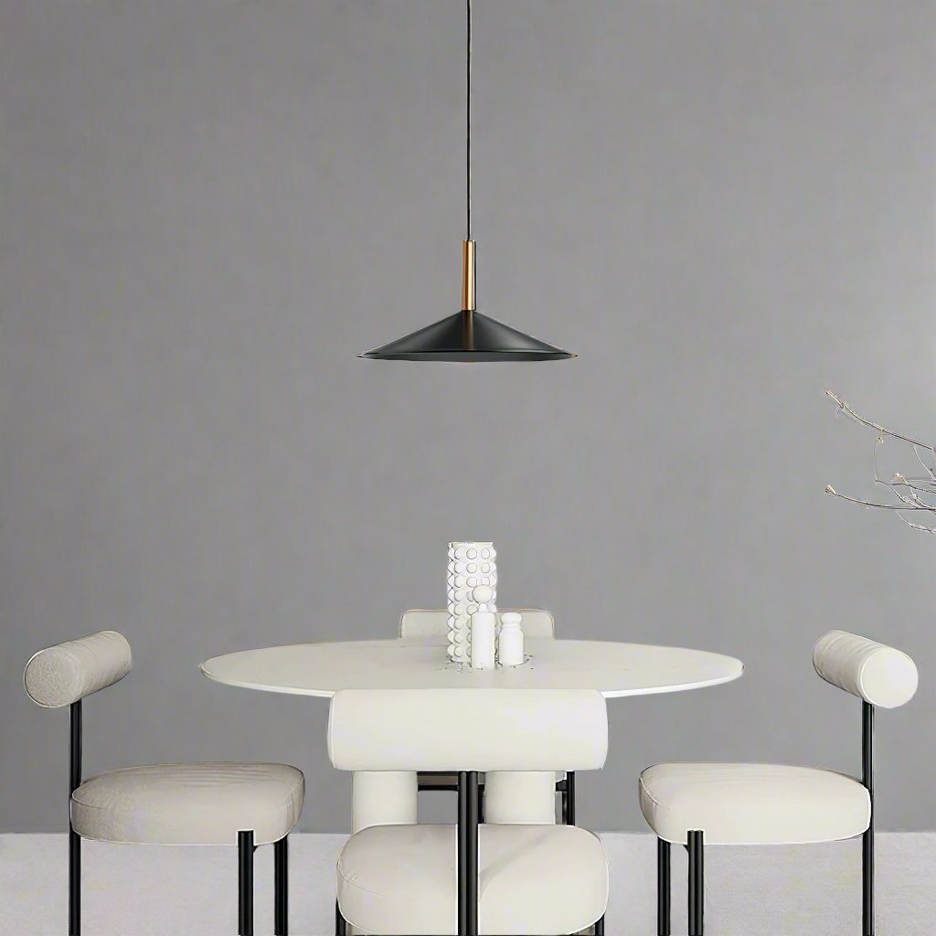 Quanta Cone Pendant Light With Soft Glow For Modern Spaces - OpalDwell
