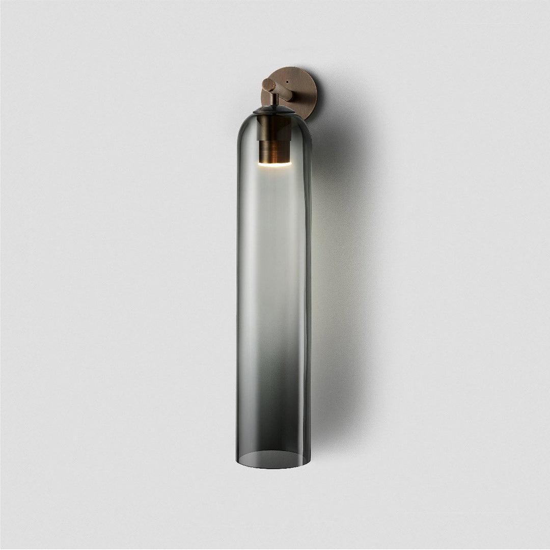 LumaGlass Wall Lamp Modern Glass Sconce for Cozy Spaces - OpalDwell