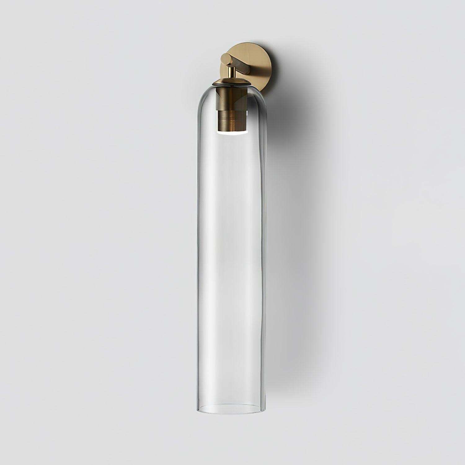 LumaGlass Wall Lamp Modern Glass Sconce for Cozy Spaces - OpalDwell