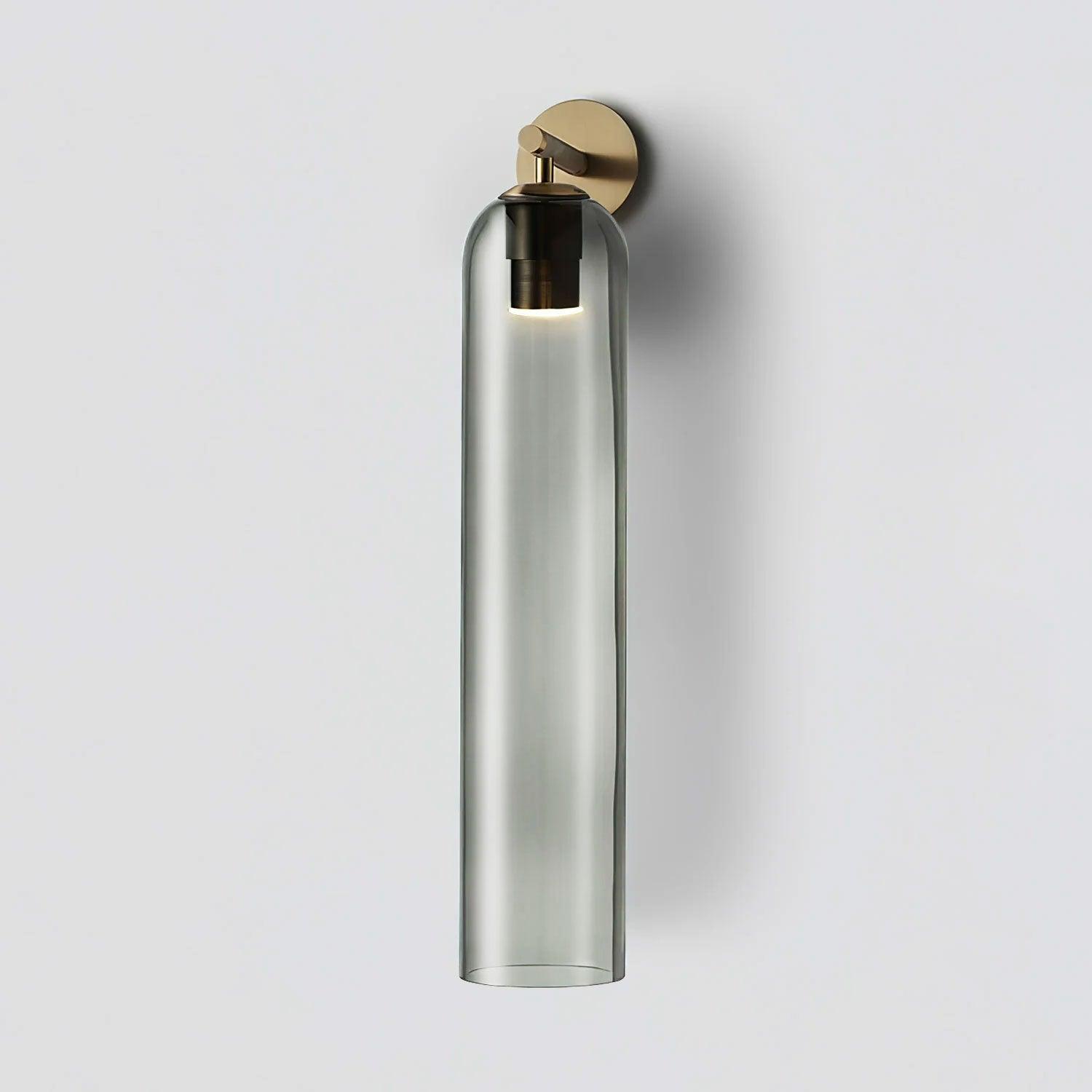 LumaGlass Wall Lamp Modern Glass Sconce for Cozy Spaces - OpalDwell