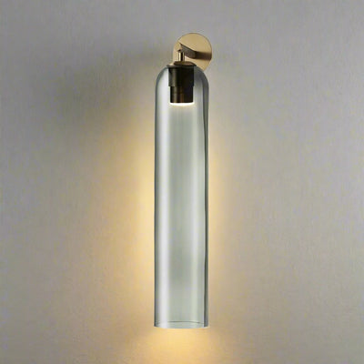 LumaGlass Wall Lamp Modern Glass Sconce for Cozy Spaces - OpalDwell