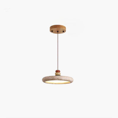 Contemporary Travertine Pendant Light For Modern Interiors OpalDwell