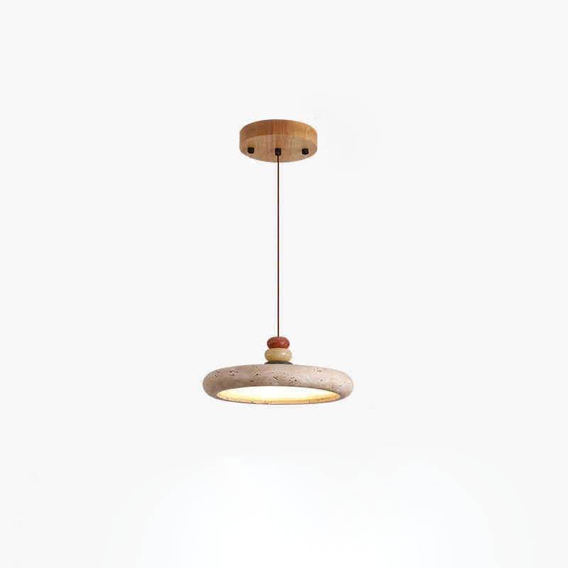 Contemporary Travertine Pendant Light For Modern Interiors OpalDwell