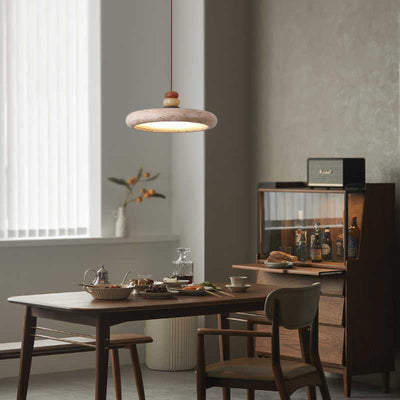 Contemporary Travertine Pendant Light For Modern Interiors OpalDwell