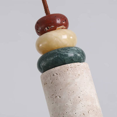 Contemporary Travertine Pendant Light For Modern Interiors OpalDwell