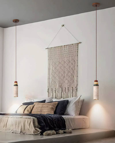 Contemporary Travertine Pendant Light For Modern Interiors OpalDwell