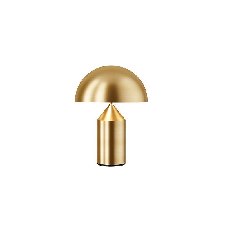 Atollo | Lunaro Sculptural Metal Table Lamp In Italian Style - OpalDwell