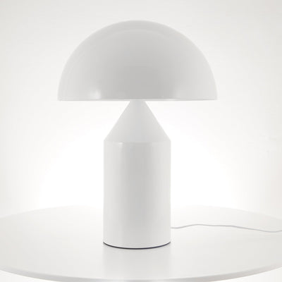 Atollo | Lunaro Sculptural Metal Table Lamp In Italian Style - OpalDwell
