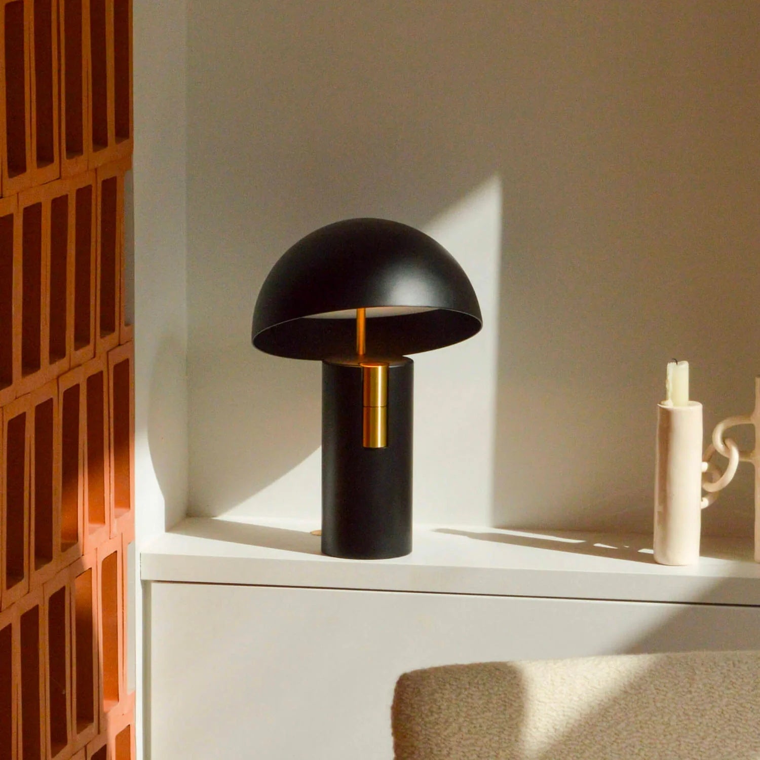LumaNova Table Lamp For Modern Living Room Ambience - OpalDwell