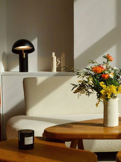 LumaNova Table Lamp For Modern Living Room Ambience - OpalDwell