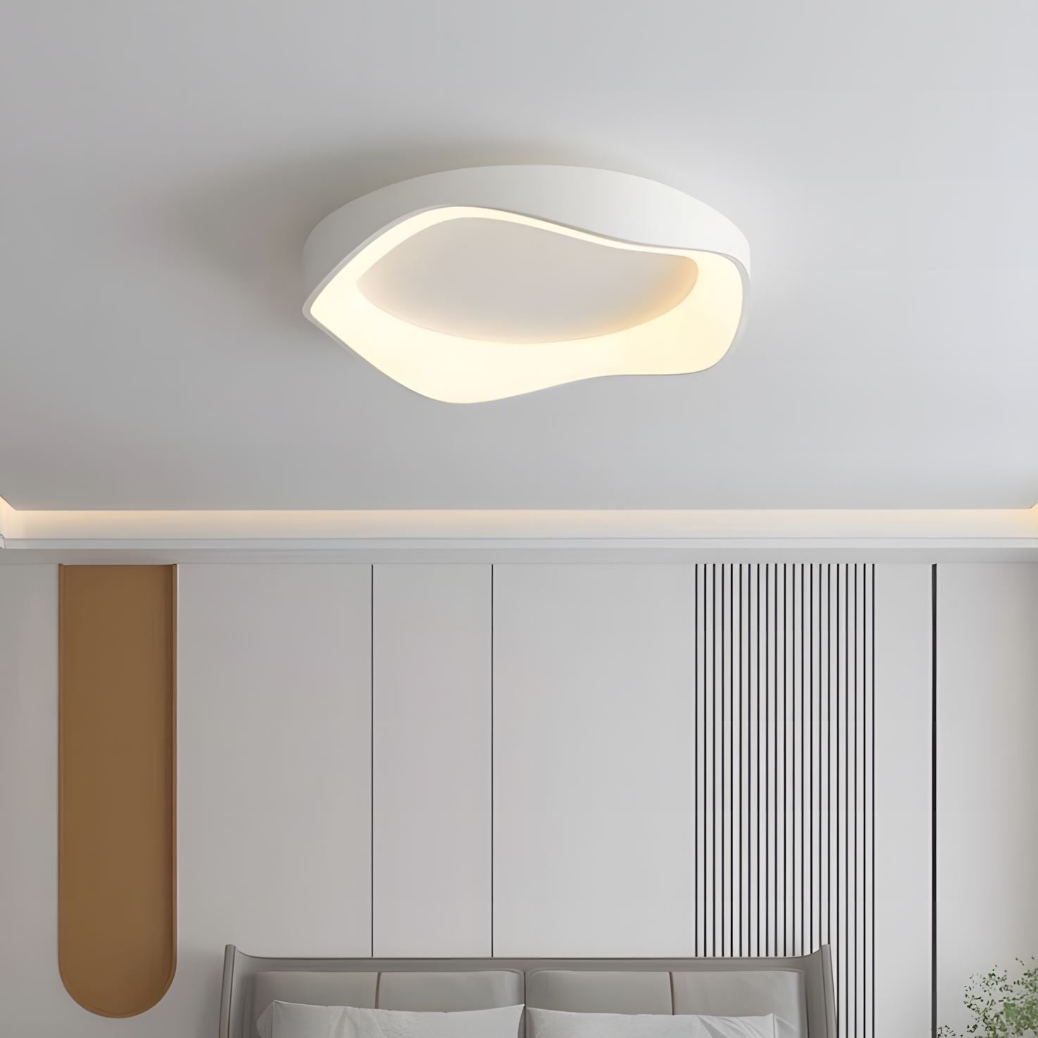 IncaGlow Modern Adjustable LED Flush Mount Ceiling Light Fixture OpalDwell