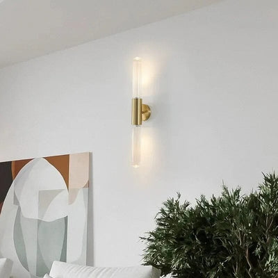 Nova Glass Pole Lamp Nordic Modern Home Lighting Elegance - OpalDwell