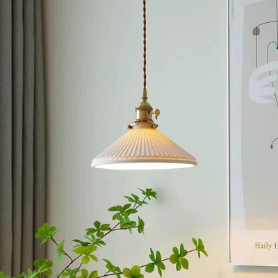 Liora | White Ceramic Pendant Lights - OpalDwell