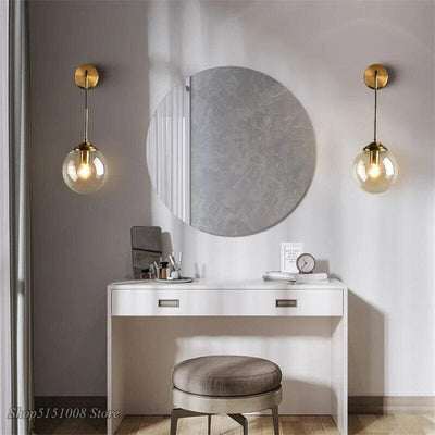 Lunara Glass Wall Lamp - OpalDwell