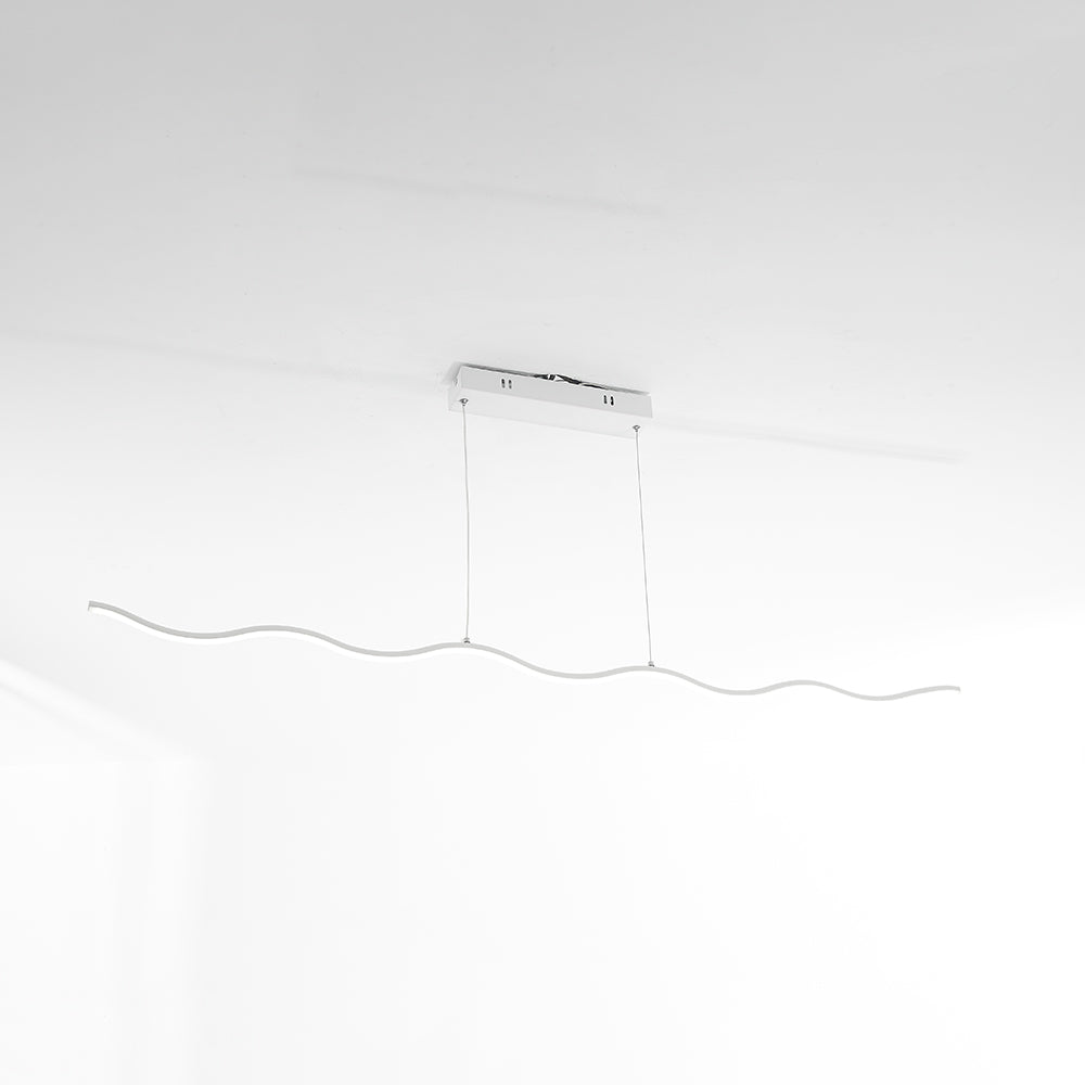 LumiNova Pendant Light Modern LED in Black and White - OpalDwell