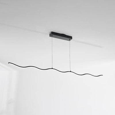 LumiNova Pendant Light Modern LED in Black and White - OpalDwell
