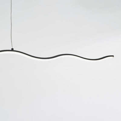 LumiNova Pendant Light Modern LED in Black and White - OpalDwell
