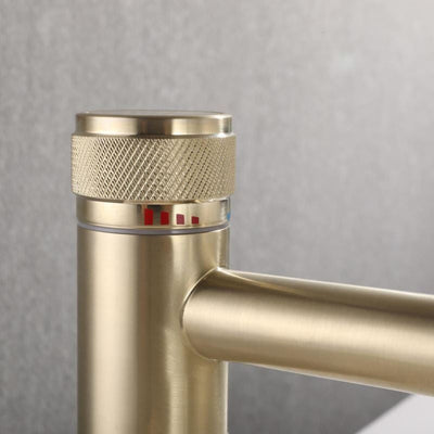 Single-Handle Bathroom Mixer Faucet for Hot and Cold Water | OpalDwell OpalDwell