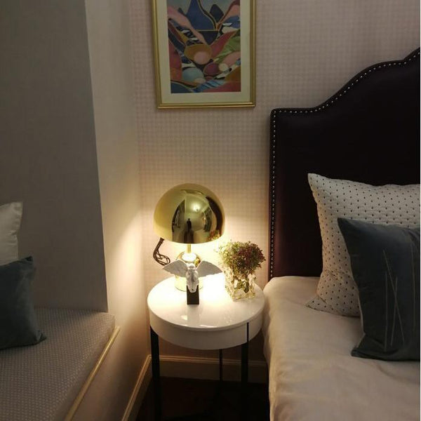LumaNex Warm Glow Table Lamp for Cozy Spaces at Home - OpalDwell