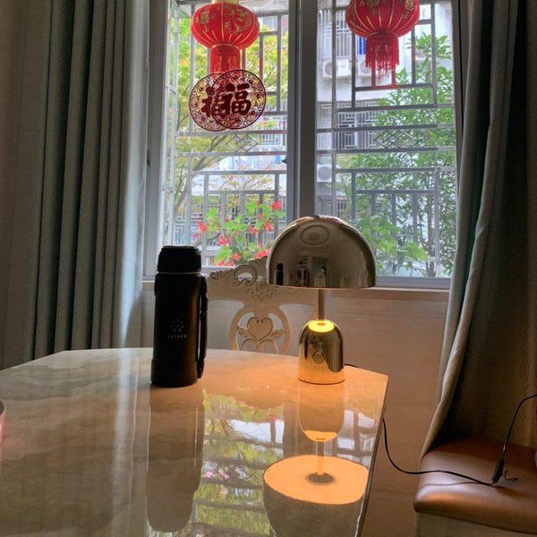 LumaNex Warm Glow Table Lamp for Cozy Spaces at Home - OpalDwell