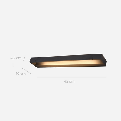 AeroLuma Rotating LED Wall Lamp | 340° Adjustable Light - OpalDwell