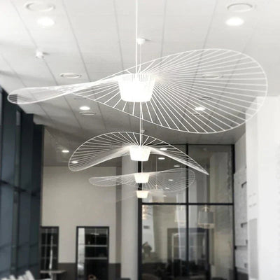 Aurelin Matte Black Hat Pendant Light Ceiling Lamp OpalDwell