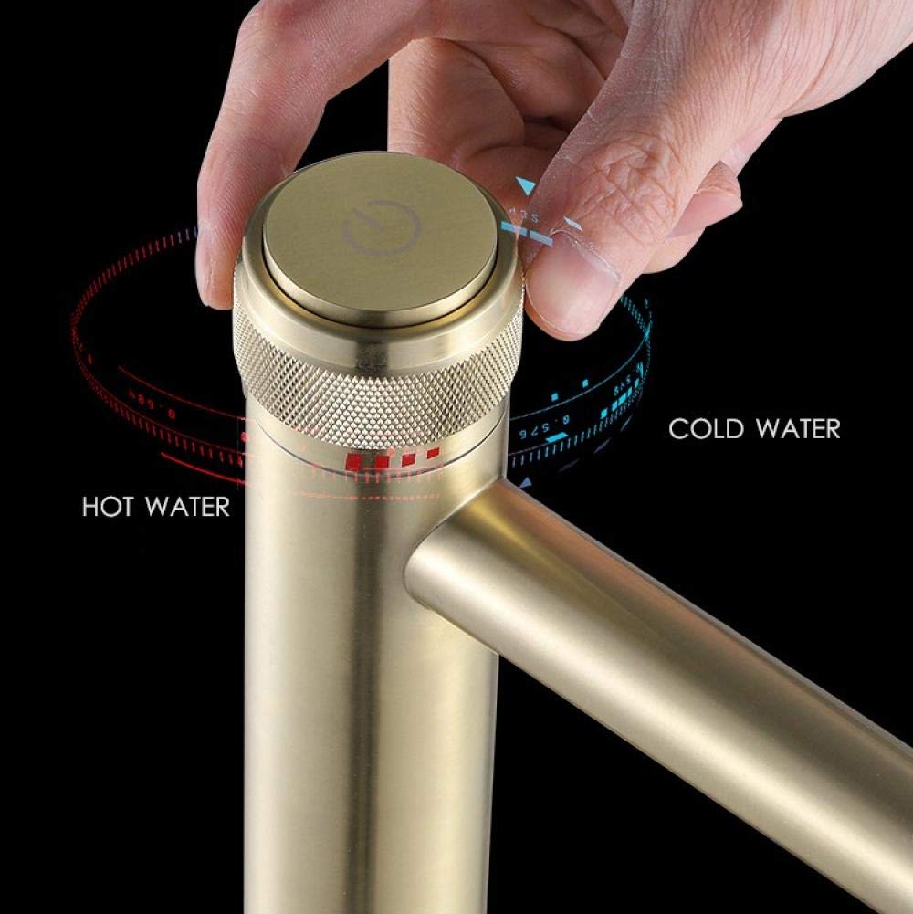 Single-Handle Bathroom Mixer Faucet for Hot and Cold Water | OpalDwell OpalDwell