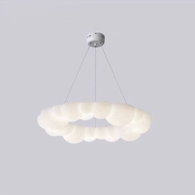Modern Cloud Chandelier LED Ceiling Light For Bedrooms And Living Rooms OpalDwell