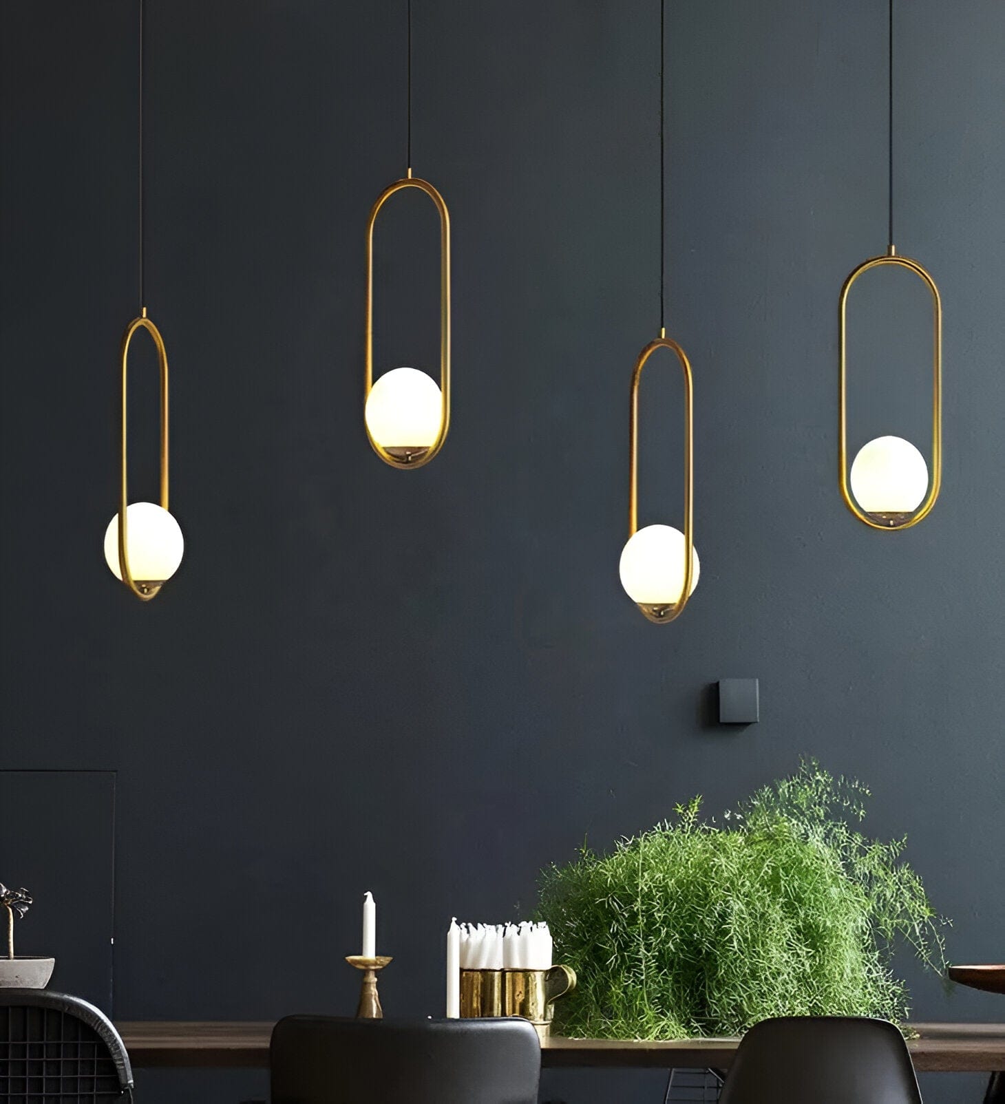 LumaSphere | Glass Orb LED Pendant Lights | OpalDwell - OpalDwell