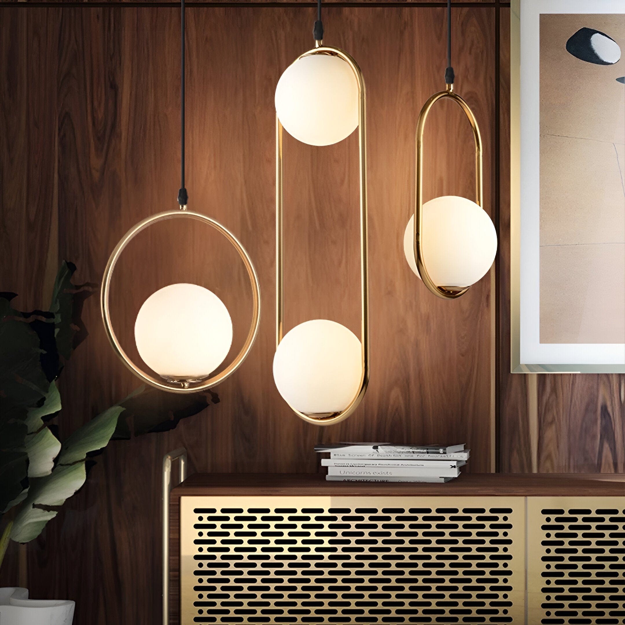 LumaSphere | Glass Orb LED Pendant Lights | OpalDwell - OpalDwell