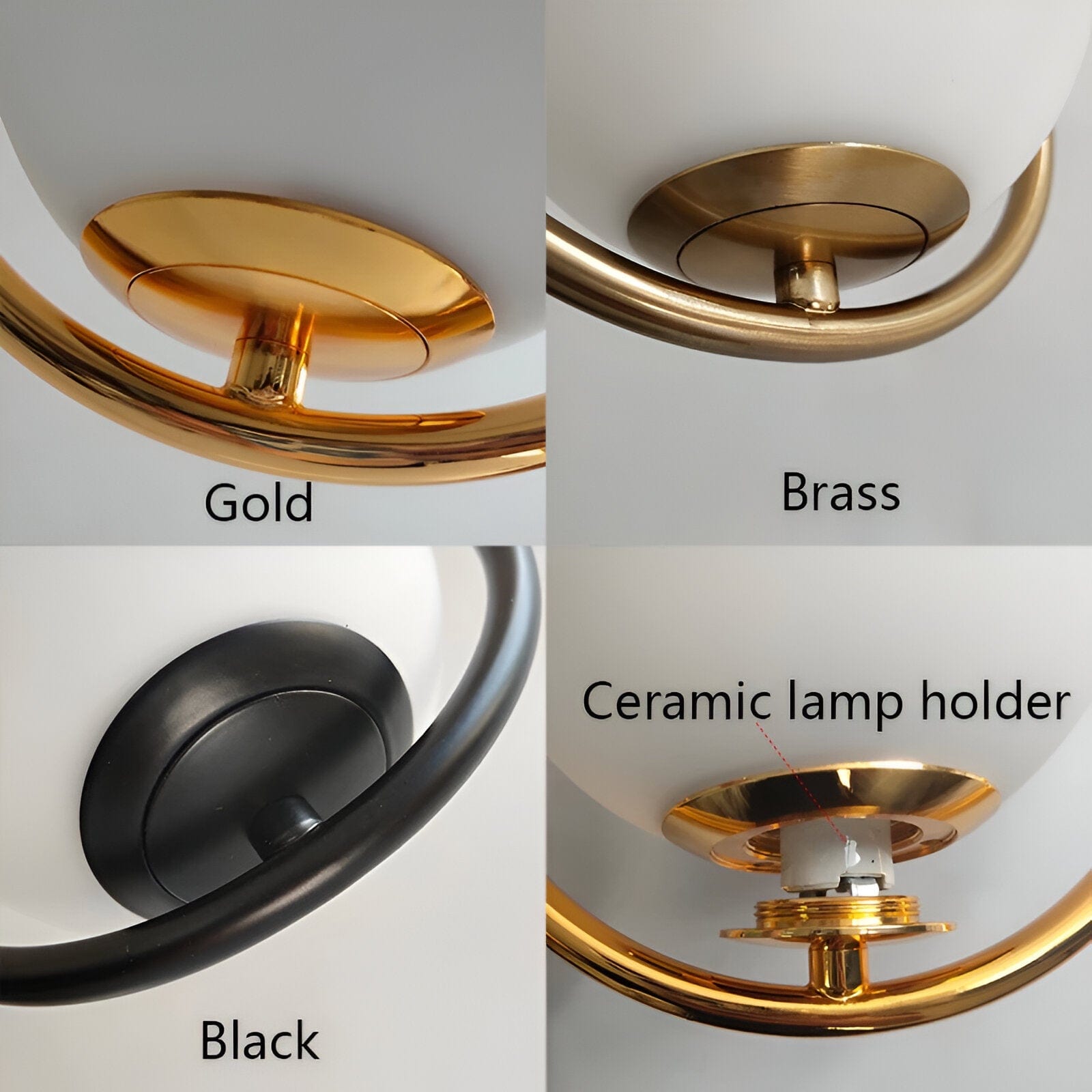 LumaSphere | Glass Orb LED Pendant Lights | OpalDwell - OpalDwell