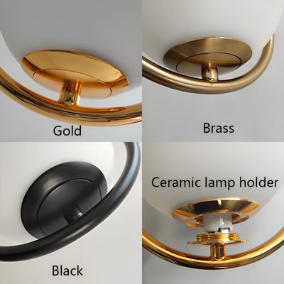 LumaSphere | Glass Orb LED Pendant Lights | OpalDwell - OpalDwell