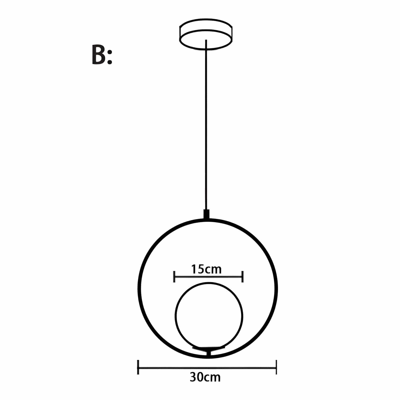 LumaSphere | Glass Orb LED Pendant Lights | OpalDwell - OpalDwell