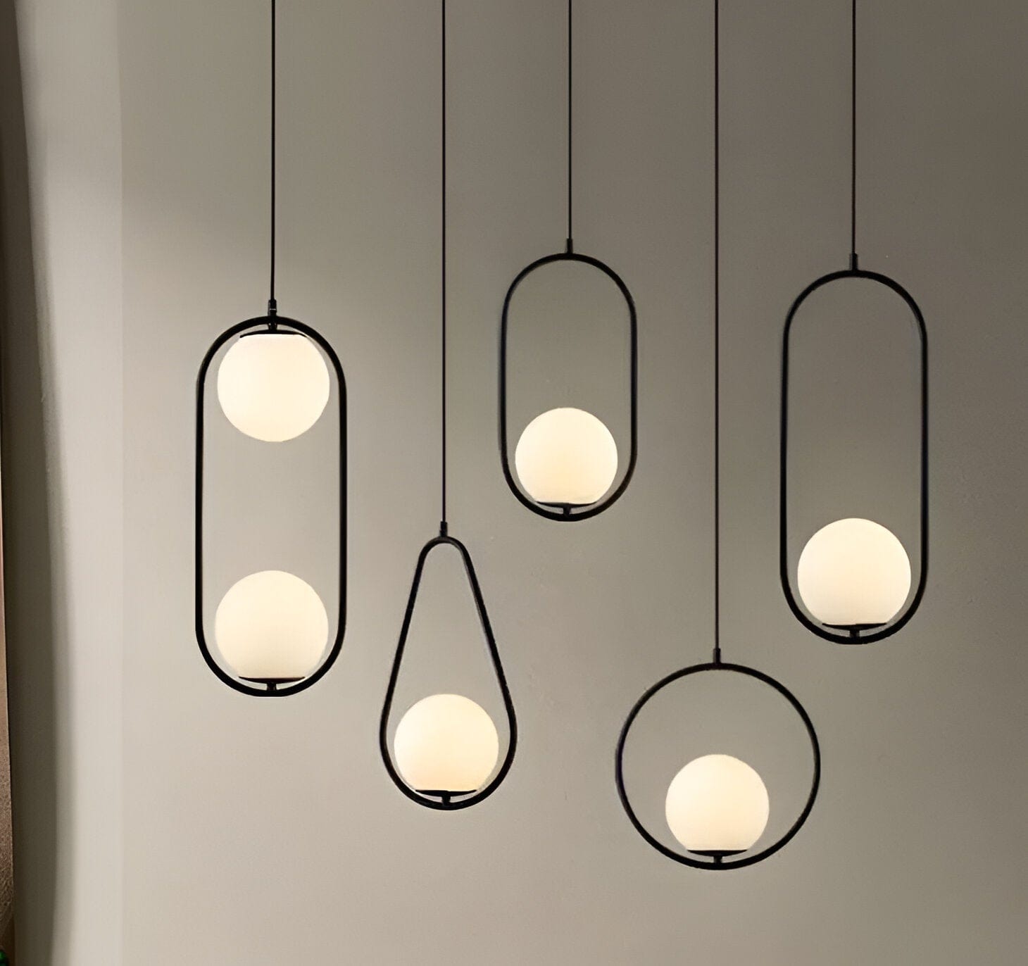 LumaSphere | Glass Orb LED Pendant Lights | OpalDwell - OpalDwell