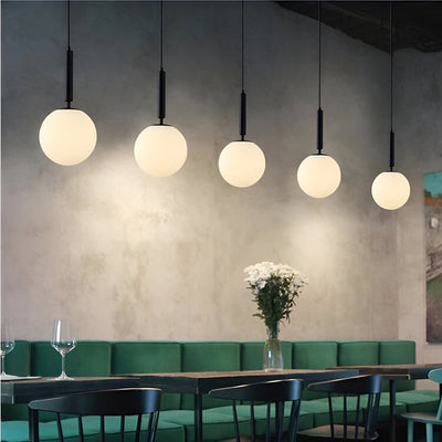 LumaSphere | Glass Orb LED Pendant Lights | OpalDwell - OpalDwell