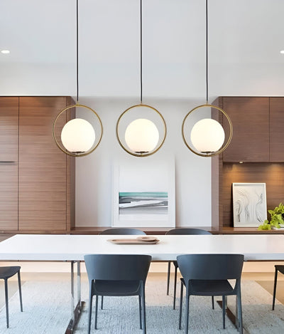 LumaSphere | Glass Orb LED Pendant Lights | OpalDwell - OpalDwell