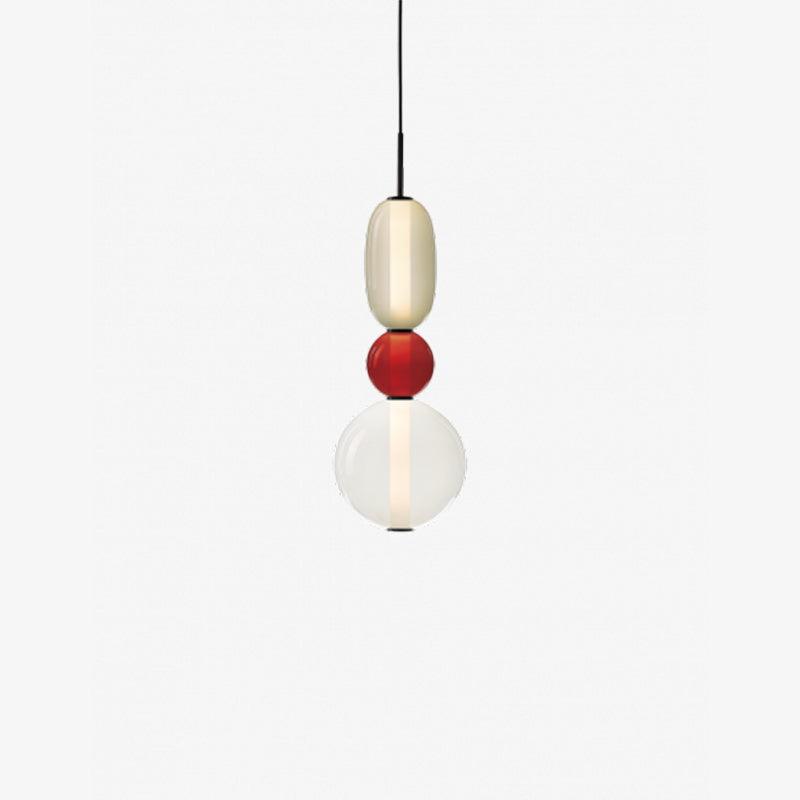 LumaWisp Sugar Glass Pendant Light for Warm Ambience - OpalDwell