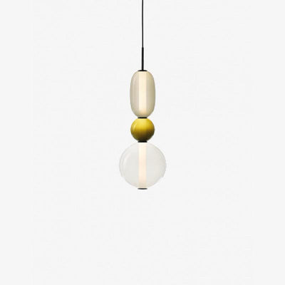 LumaWisp Sugar Glass Pendant Light for Warm Ambience - OpalDwell