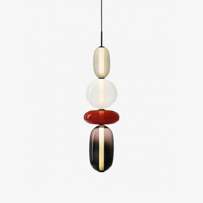 LumaWisp Sugar Glass Pendant Light for Warm Ambience - OpalDwell