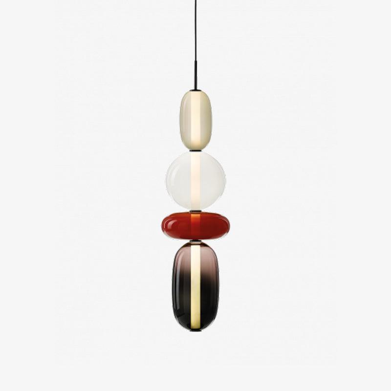 LumaWisp Sugar Glass Pendant Light for Warm Ambience - OpalDwell