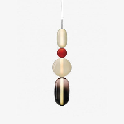LumaWisp Sugar Glass Pendant Light for Warm Ambience - OpalDwell