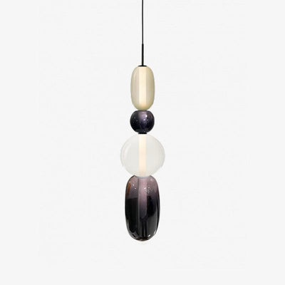 LumaWisp Sugar Glass Pendant Light for Warm Ambience - OpalDwell