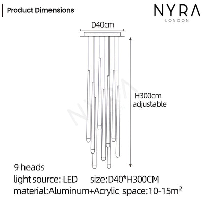 Nova | Modern Pendant - OpalDwell