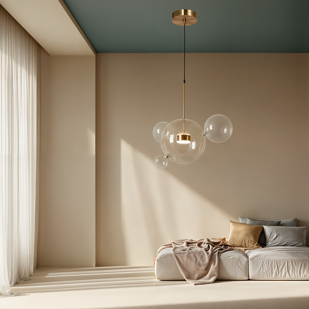 Liora Bubble Glass Pendants - OpalDwell
